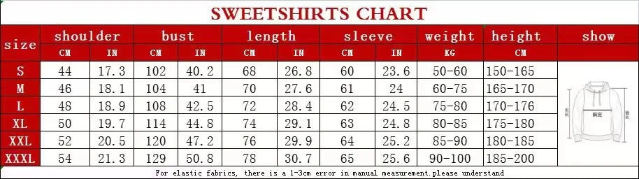 Hoodie Men's Trendy Brand Versatile Hong Kong Style High Street American Printed Top Autumn and Winter Coat Streetwear Anime