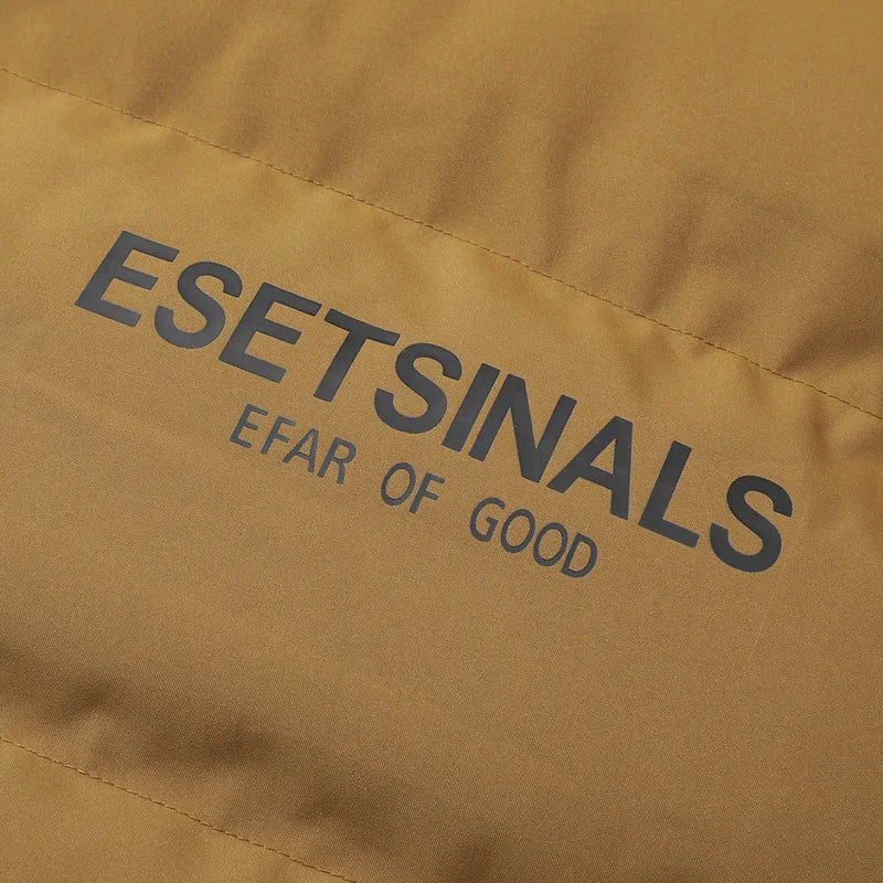 Winter Men Waterproof Windproof Casual Jacket Mens Puffer Hooded Fashion Jacket Man Outdoor Loose Thick Jacket Windbreaker Parka