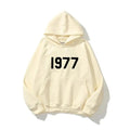 Hoodie 1977 for Men Sweatshirt Unisex Casual Streetwear Hip Hop Style Autumn Winter Comfortable Fashion Pullover Clothes Male