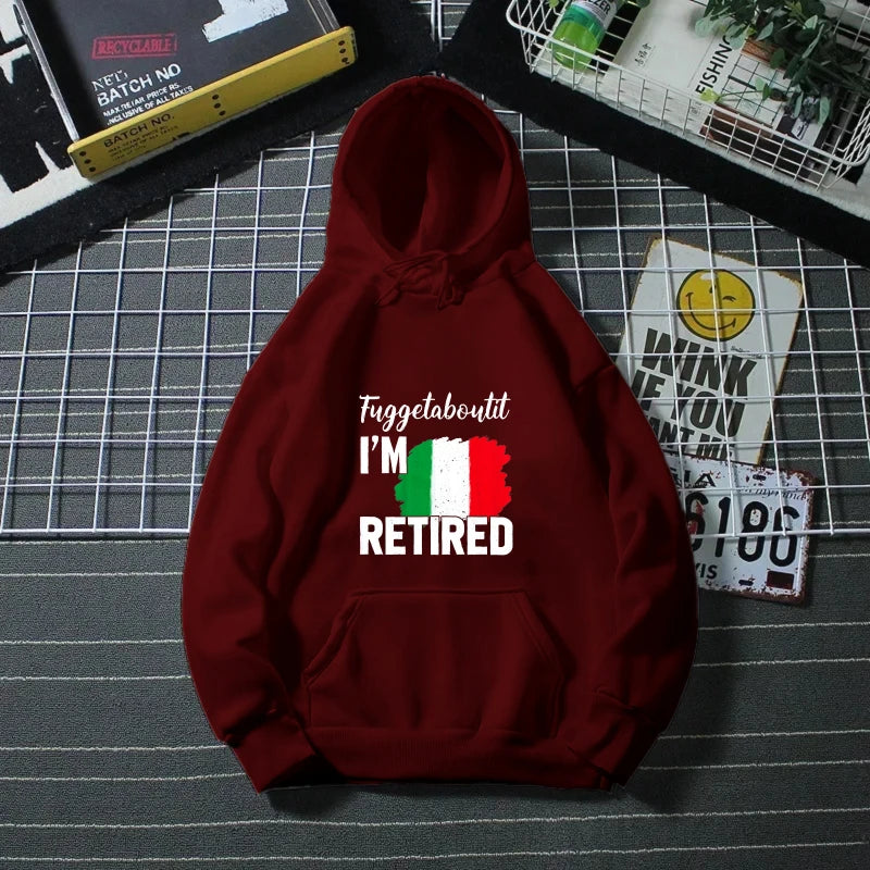 Hoodie for Men and Women Red Earth Planet Print I Love You Hoodie Casual Outdoor Wear for Travel and Everyday Use