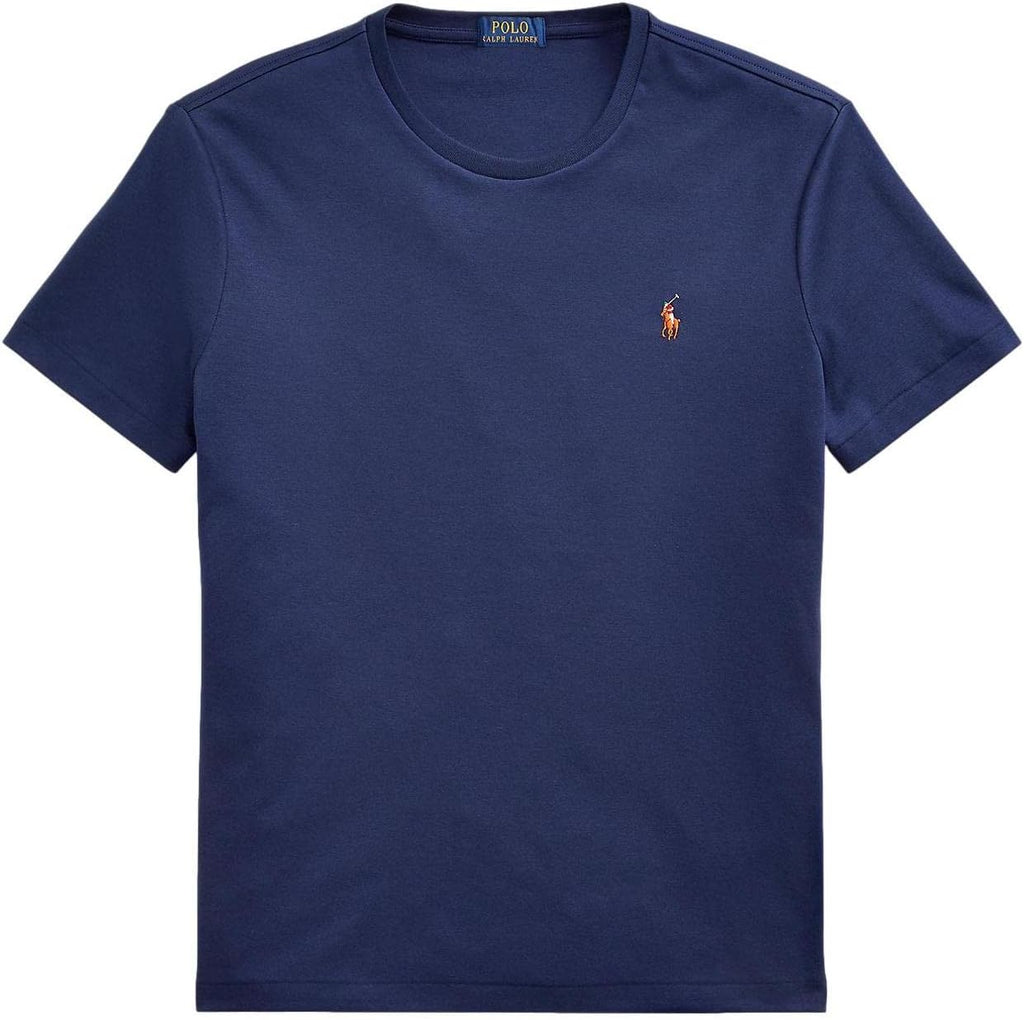 Mens Crew Neck T-Shirt (M, Navysigpony)